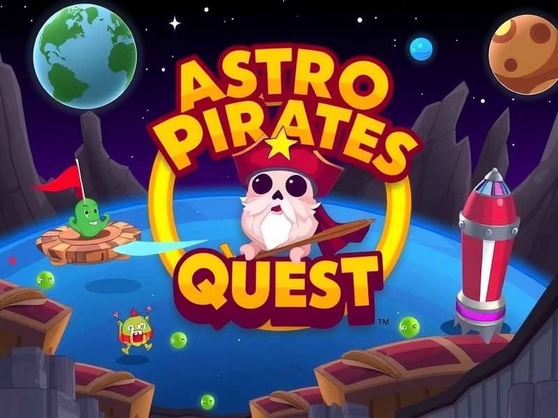 Astro Pirates Galactic Quest Game Banner